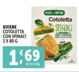 Deco Supermercati Kioene cotoletta con spinaci offerta