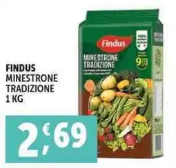 Deco Supermercati Findus minestrone tradizione offerta