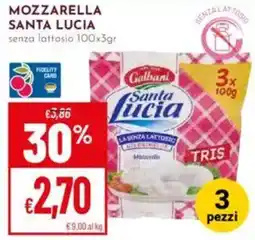 Pan Mozzarella SANTA LUCIA offerta
