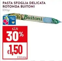 Pan Pasta sfoglia delicata rotonda BUITONI offerta