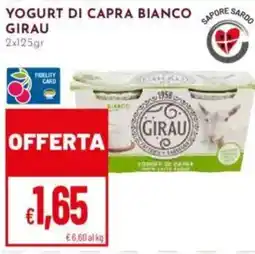 Pan Yogurt di capra bianco GIRAU offerta