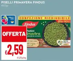 Pan Piselli primavera FINDUS offerta