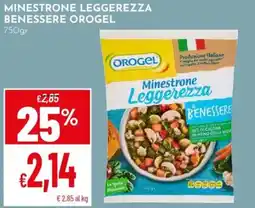 Pan Minestrone leggerezza benessere OROGEL offerta