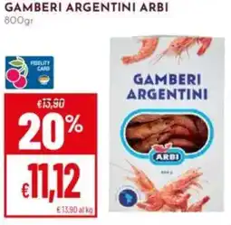Pan Gamberi argentini ARBI offerta