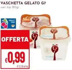 Pan Vaschetta gelato G7 offerta