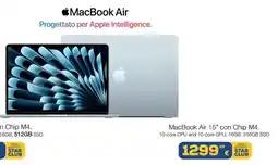 Euronics MacBook Air 15" con Chip M4. offerta