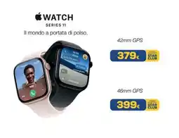 Euronics Watch series 11 42mm GPS offerta