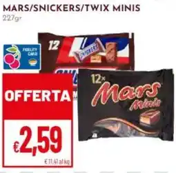 Pan MARS/SNICKERS/TWIX Minis offerta