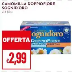 Pan Camomilla doppiofiore SOGNID'ORO x14 filtri offerta
