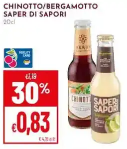 Pan Chinotto/bergamotto SAPER DI SAPORI offerta