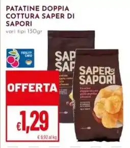 Pan Patatine doppia cottura SAPER DI SAPORI offerta