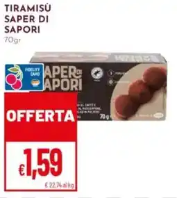 Pan Tiramisu SAPER DI SAPORI offerta