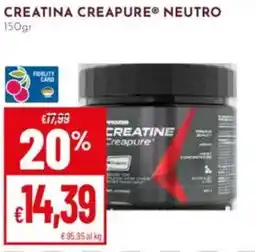 Pan Creatina CREAPURE NEUTRO offerta