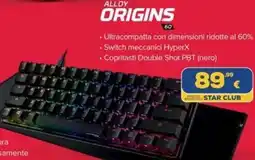 Euronics Hyperx alloy origins offerta