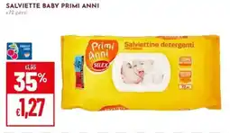 Pan Salviette baby PRIMI ANNI x72 pezzi offerta