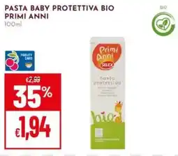 Pan Pasta baby protettiva bio PRIMI ANNI offerta