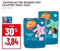 Pan Pannolini per bambini dry comfort PRIMI ANNI offerta