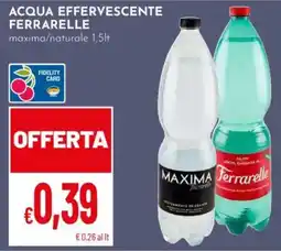 Pan Acqua effervescente FERRARELLE offerta