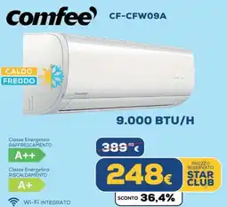 Euronics comfee CF-CFW09A offerta