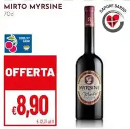 Pan Mirto MYRSINE offerta