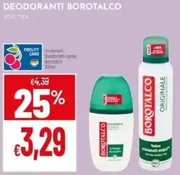 Pan Deodoranti BOROTALCO offerta