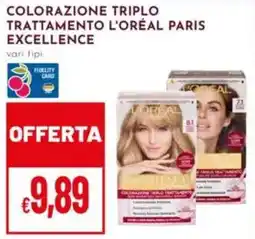 Pan Colorazione triplo trattamento L'ORÉAL PARIS EXCELLENCE offerta