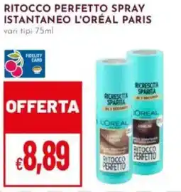 Pan Ritocco perfetto spray istantaneo L'ORÉAL PARIS offerta