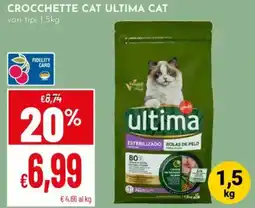 Pan Crocchette cat ULTIMA CAT offerta