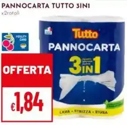Pan Pannocarta TUTTO 3INI offerta