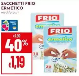 Pan Sacchetti frio ERMETICO offerta