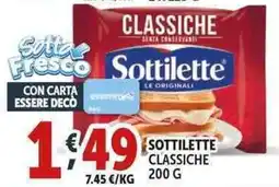 Deco Supermercati Sottilette classiche offerta