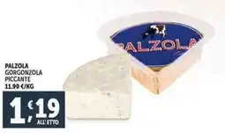 Deco Supermercati Palzola gorgonzola piccante offerta