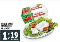 Deco Supermercati Nonno nanni stracchino offerta