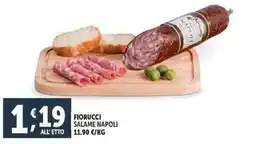 Deco Supermercati Fiorucci salame napoli offerta