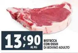 Deco Supermercati Bistecca con osso di bovino adulto offerta