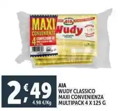 Deco Supermercati Aia wudy classico maxi convenienza multipack offerta
