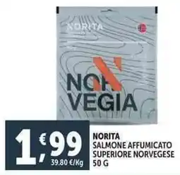 Deco Supermercati Norita salmone affumicato superiore norvegese offerta