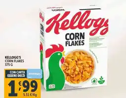 Deco Supermercati Kellogg's corn flakes offerta