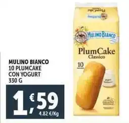 Deco Supermercati Mulino bianco 10 plumcake con yogurt offerta