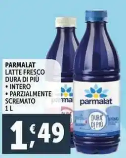 Deco Supermercati Parmalat latte fresco dura di più offerta