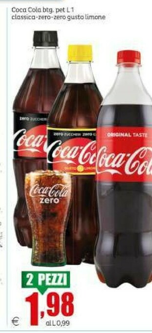 Elite Coca cola zero offerta