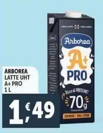 Deco Supermercati Arborea latte uht a+ pro offerta