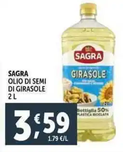 Deco Supermercati Sagra olio di semi di girasole offerta