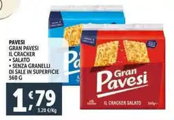 Deco Supermercati Pavesi gran pavesi il cracker offerta
