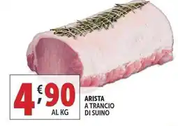 Deco Supermercati Arista a trancio di suino offerta