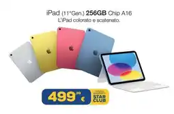 Euronics iPad (11°Gen.) 256GB Chip A16 offerta