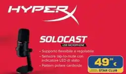 Euronics Hyperx solocast offerta