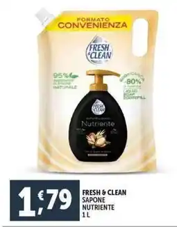 Deco Supermercati Fresh & clean sapone nutriente offerta