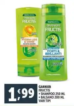 Deco Supermercati Garnier fructis offerta