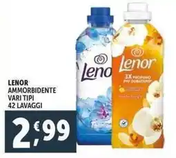 Deco Supermercati Lenor ammorbidente offerta